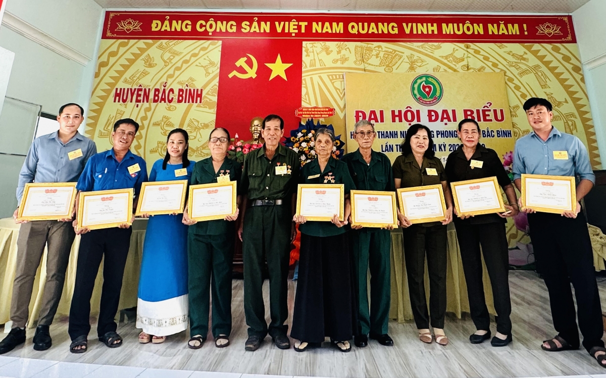 Bình Thuận: Hội Cựu TNXP huyện Hàm Thuận Nam, Bắc Bình đại hội lần thứ V nhiệm kỳ 2024-2029