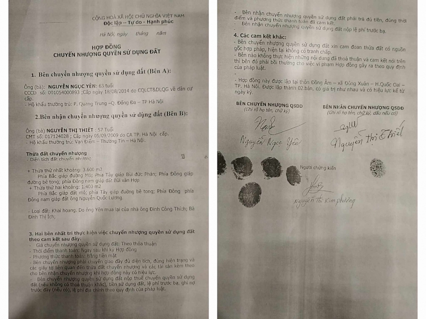 Hợp đồng chuyển nhượng