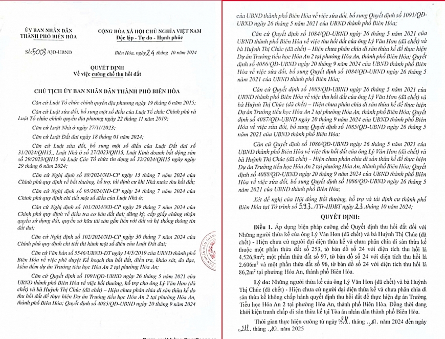 Hộ gia đình người cao tuổi đề nghị tạm dừng cưỡng chế thu hồi đất