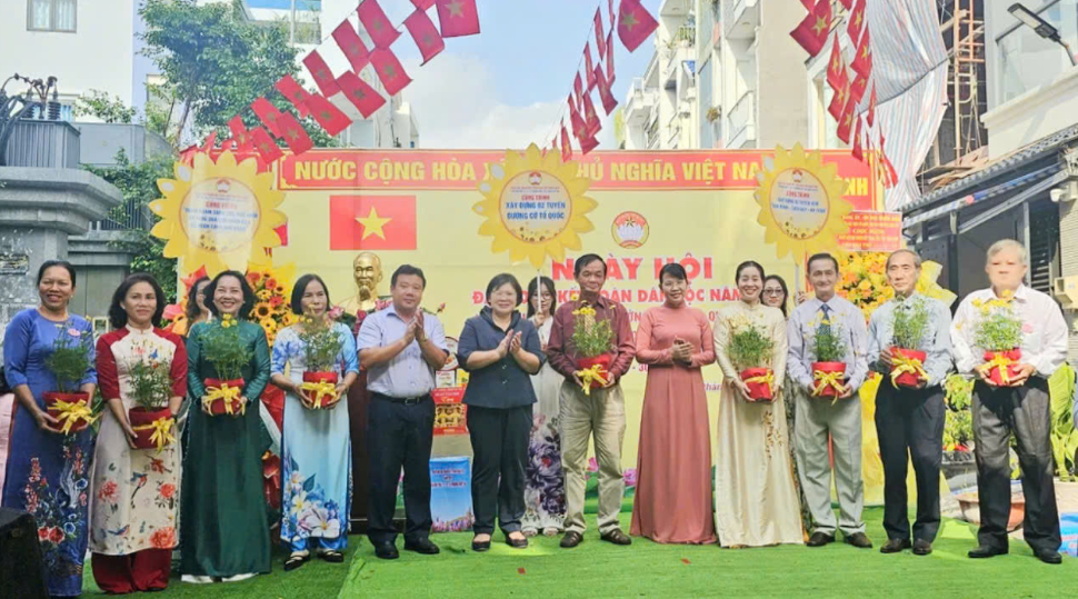 Nâng cao chất lượng xây dựng khu phố văn hoá