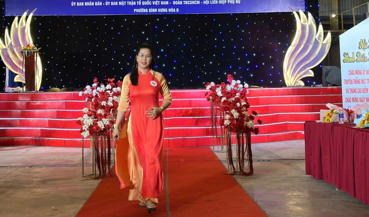 Tổ chức cuộc thi Trình diễn thời trang áo dài truyền thống