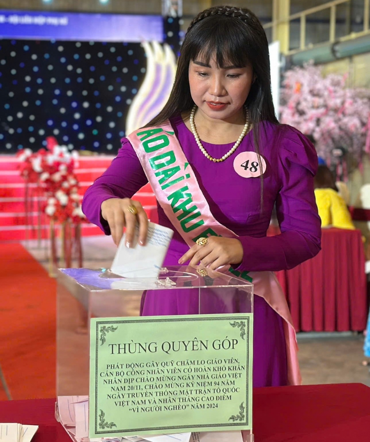 Tổ chức cuộc thi Trình diễn thời trang áo dài truyền thống