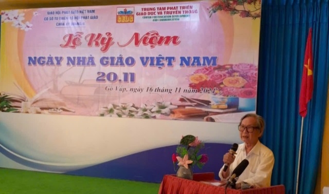 Họp mặt kỉ niệm ngày Nhà giáo Việt Nam năm 2024