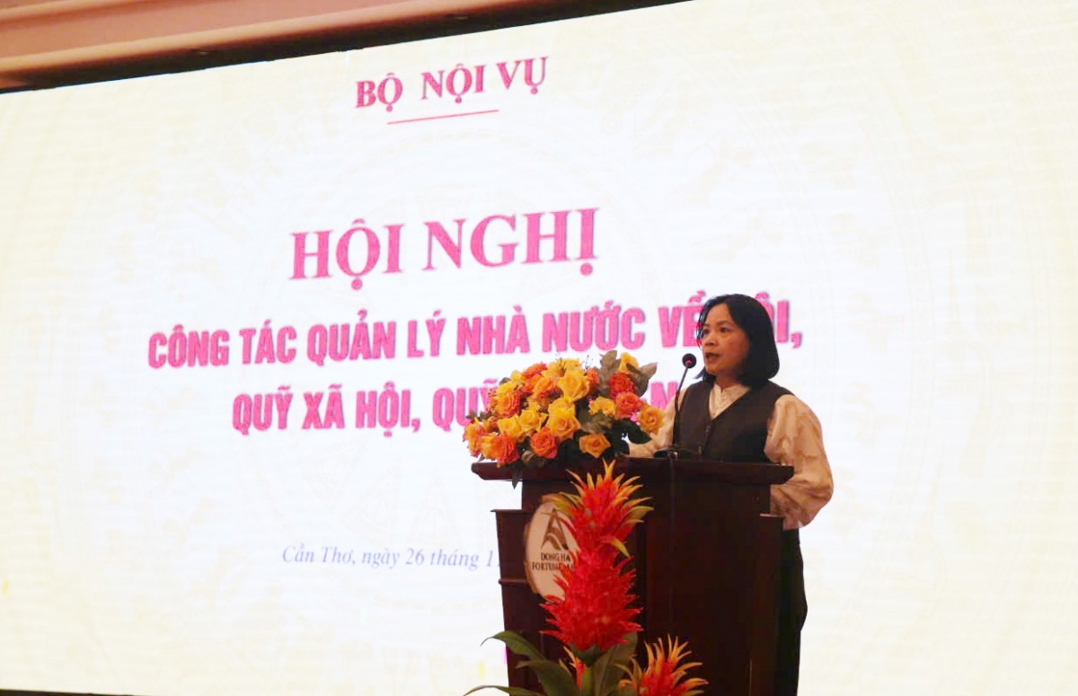 Tăng cường công tác lãnh đạo, quản lý nhà nước về hội, quỹ xã hội, quỹ từ thiện