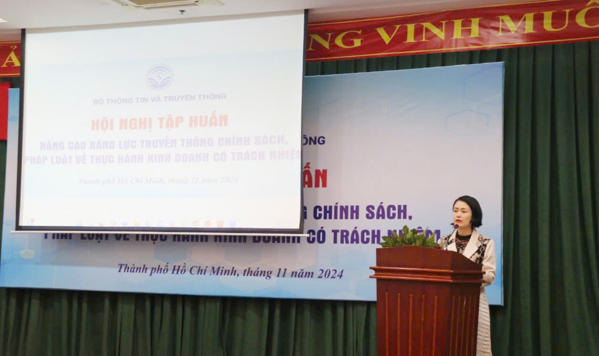 Nâng cao năng lực truyền thông chính sách, pháp luật về thực hành kinh doanh có trách nhiệm