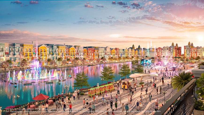 Vị trí đối diện Grand World đưa trục căn Ánh Dương trở thành tọa độ du lịch - giải trí số 1 tại Vinhomes Global Gate