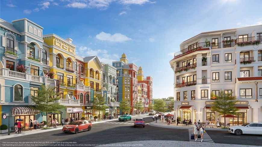 Thiết kế ưu việt vừa ở vừa kinh doanh của nhà phố Ánh Dương mang tới dòng tiền bền vững cho nhà đầu tư