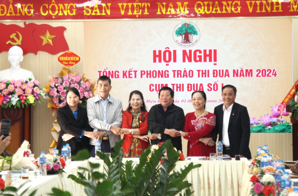 Hội NCT các tỉnh trong Cụm biểu thị quyết tâm hoàn thành tốt nhiệm vụ năm 2025