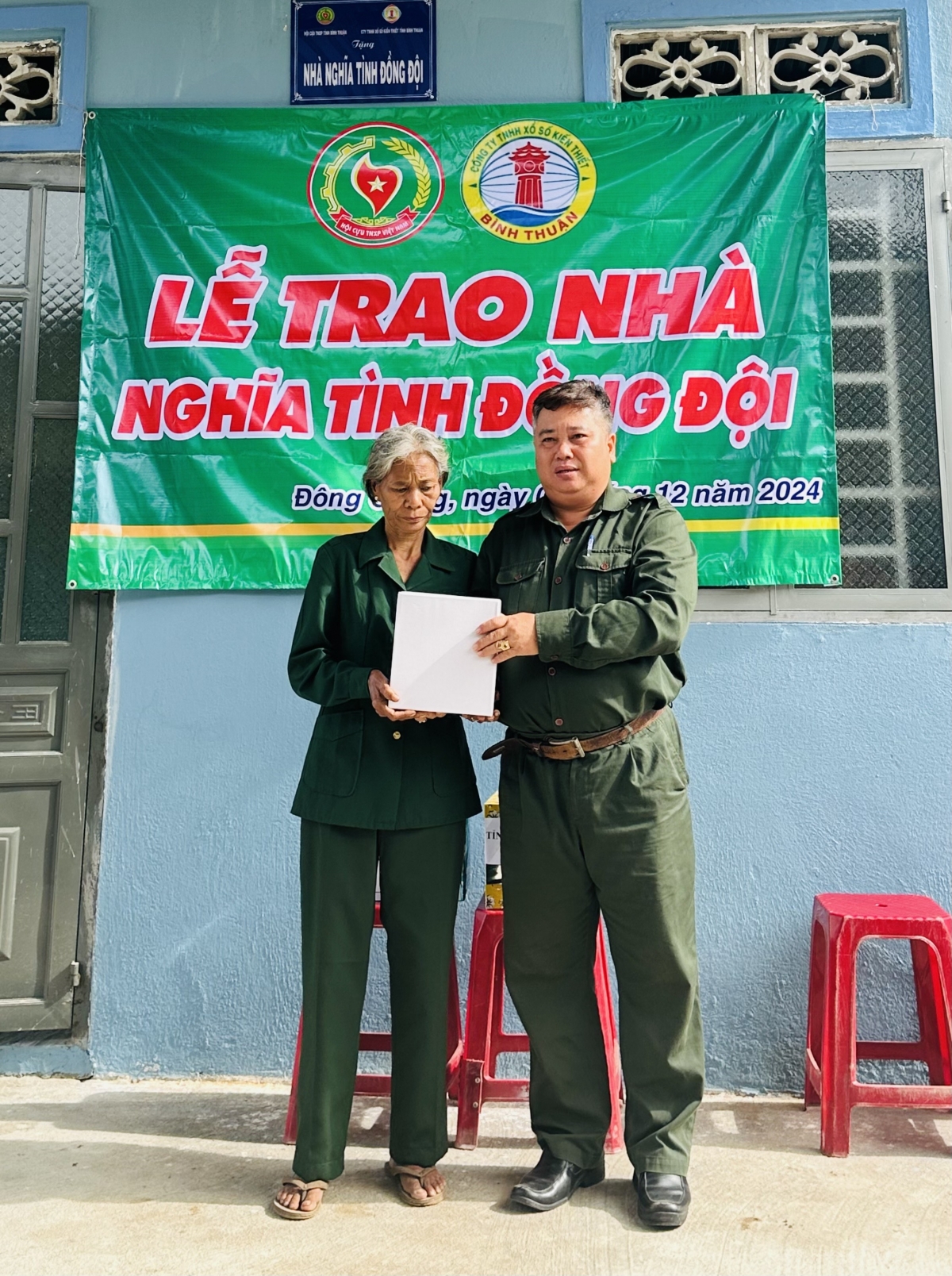 Hội Cựu TNXP Bình Thuận: Trao nhà 