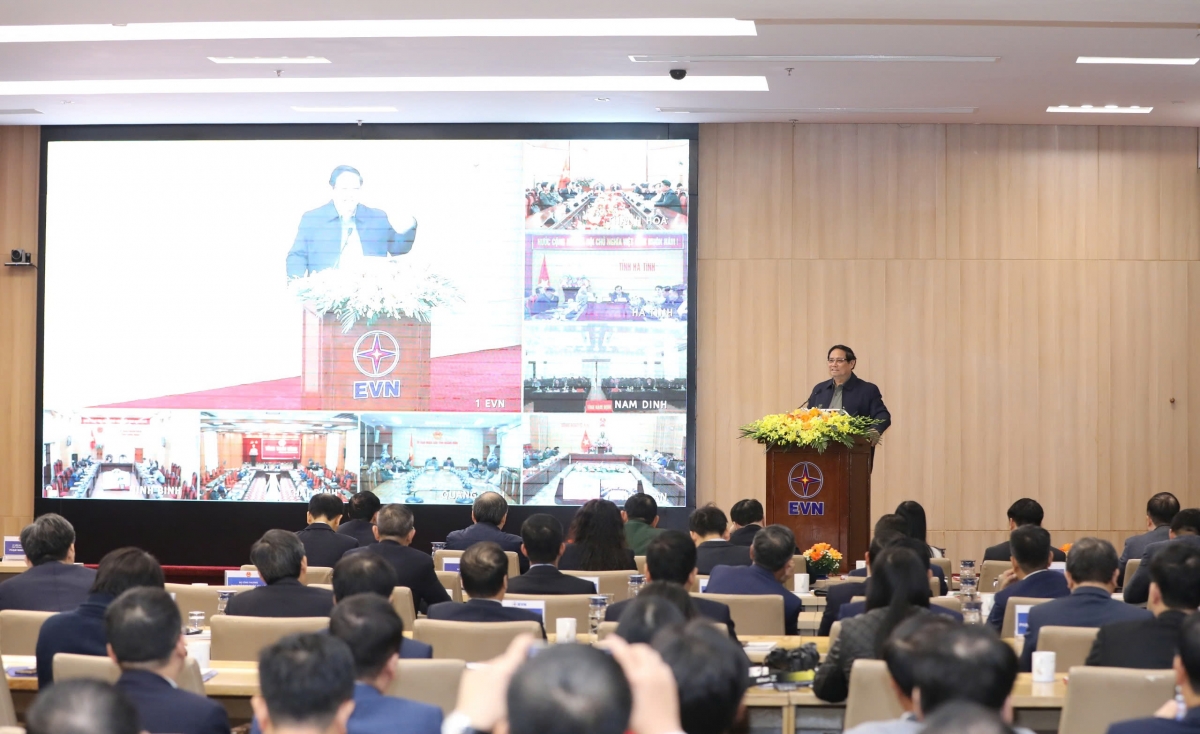 Thủ tướng Phạm Minh Chính tham dự Hội nghị tổng kết đầu tư xây dựng các dự án đường dây 500kV mạch 3