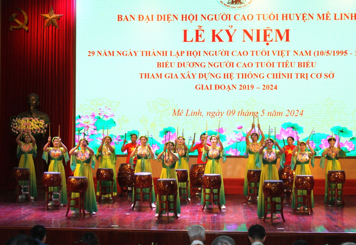 Trưởng BĐD Hội NCT huyện Mê Linh Tạ Thị Chúc năng động, quyết đoán