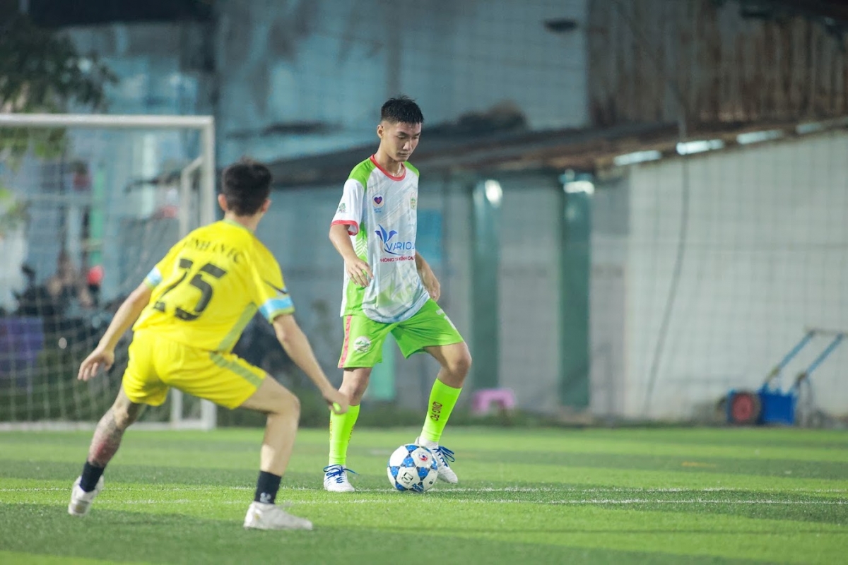 Giao hữu bóng đá giữa CLB bóng đá cộng đồng doanh nghiệp Quảng Ngãi và CLB bóng đá Tịnh An