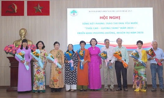 Tổng kết phong trào thi đua yêu nước “Tuổi cao - Gương sáng” năm 2024