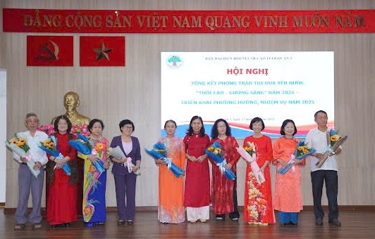 Tổng kết phong trào thi đua yêu nước “Tuổi cao - Gương sáng” năm 2024