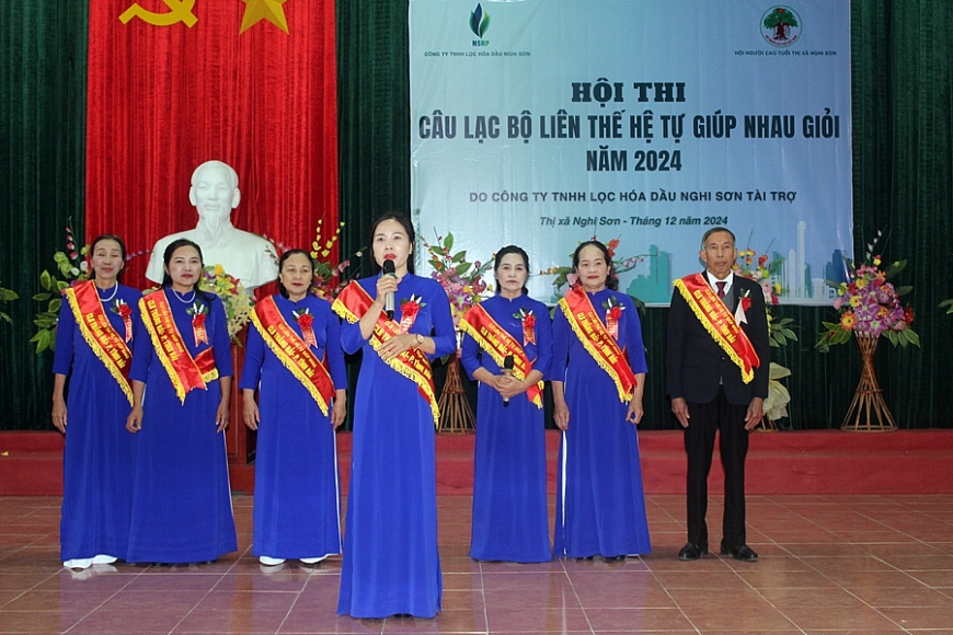 Khai mạc hội thi CLB Liên thế hệ tự giúp nhau giỏi năm 2024 ở Thanh Hóa