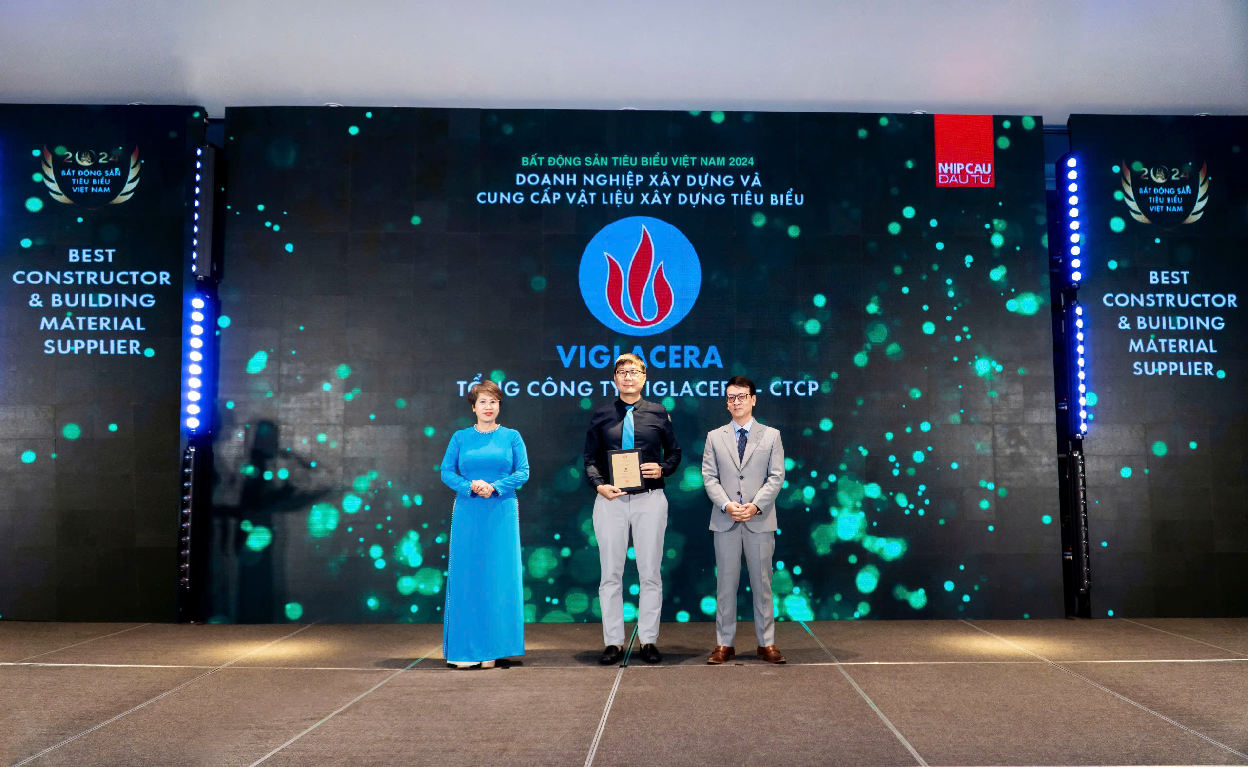 Viglacera được vinh danh “Top 50 Công ty Kinh doanh Hiệu quả nhất Việt Nam 2024” và “Bất động sản tiêu biểu 2024”