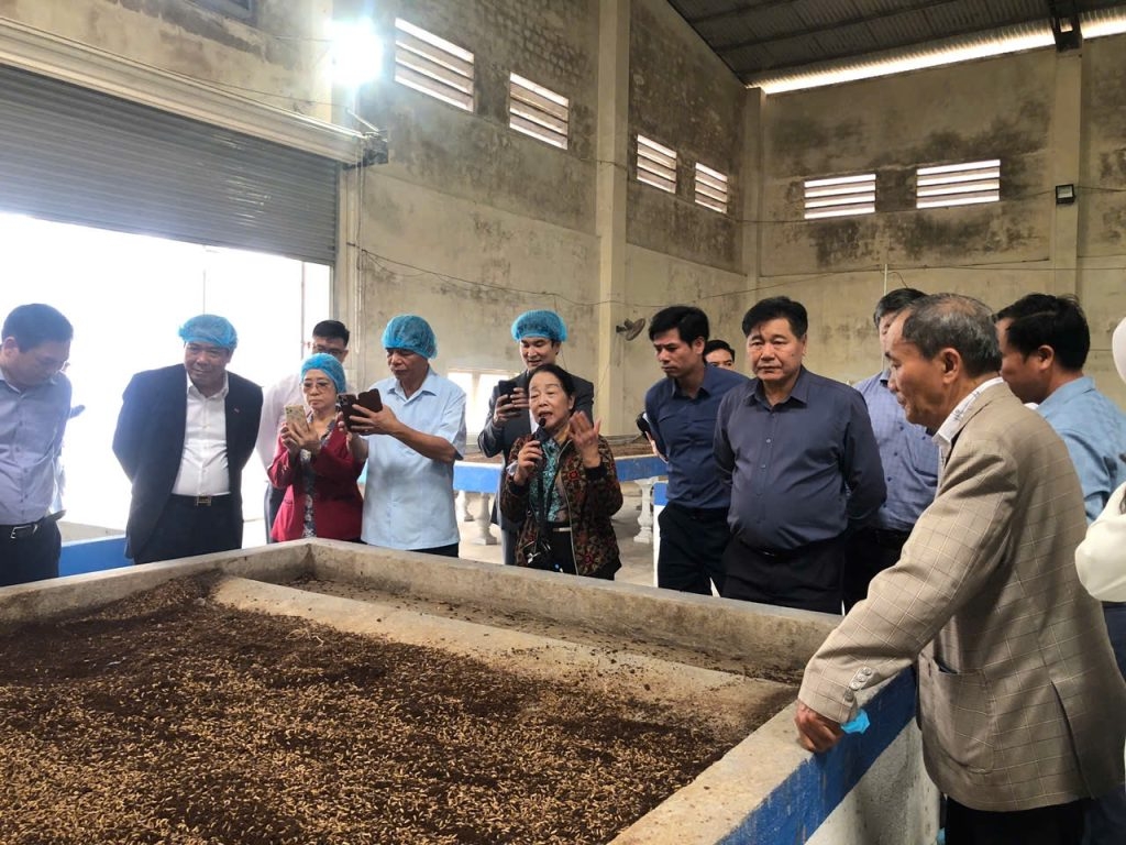 Tham quan mô hình sản xuất nông nghiệp hữu cơ, nông nghiệp tuần hoan của quế Lâm