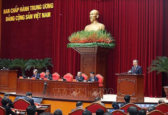 Tổng Bí thư Tô Lâm phát biểu. Ảnh: Thống Nhất/TTXVN