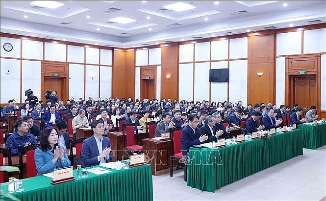 Đại biểu dự hội nghị. Ảnh: Phương Hoa/TTXVN