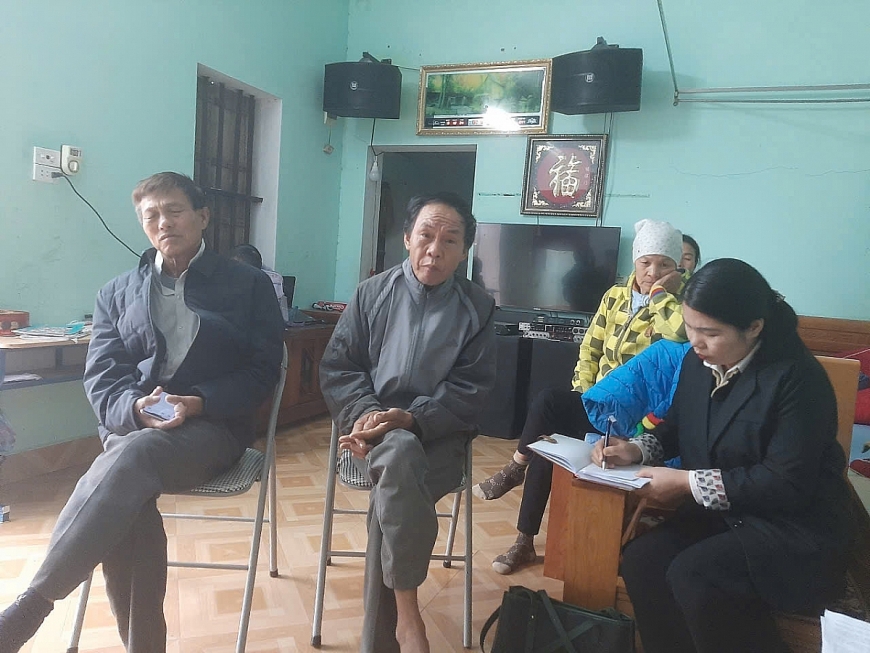 Theo Luật sư Bùi Thị Kim Liên, khi trao đổi với người dân