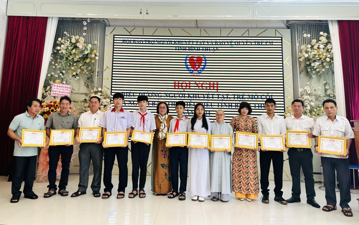 Bình Thuận: Hơn 136,4 tỉ đồng giúp cho người khuyết tật và trẻ mồ côi