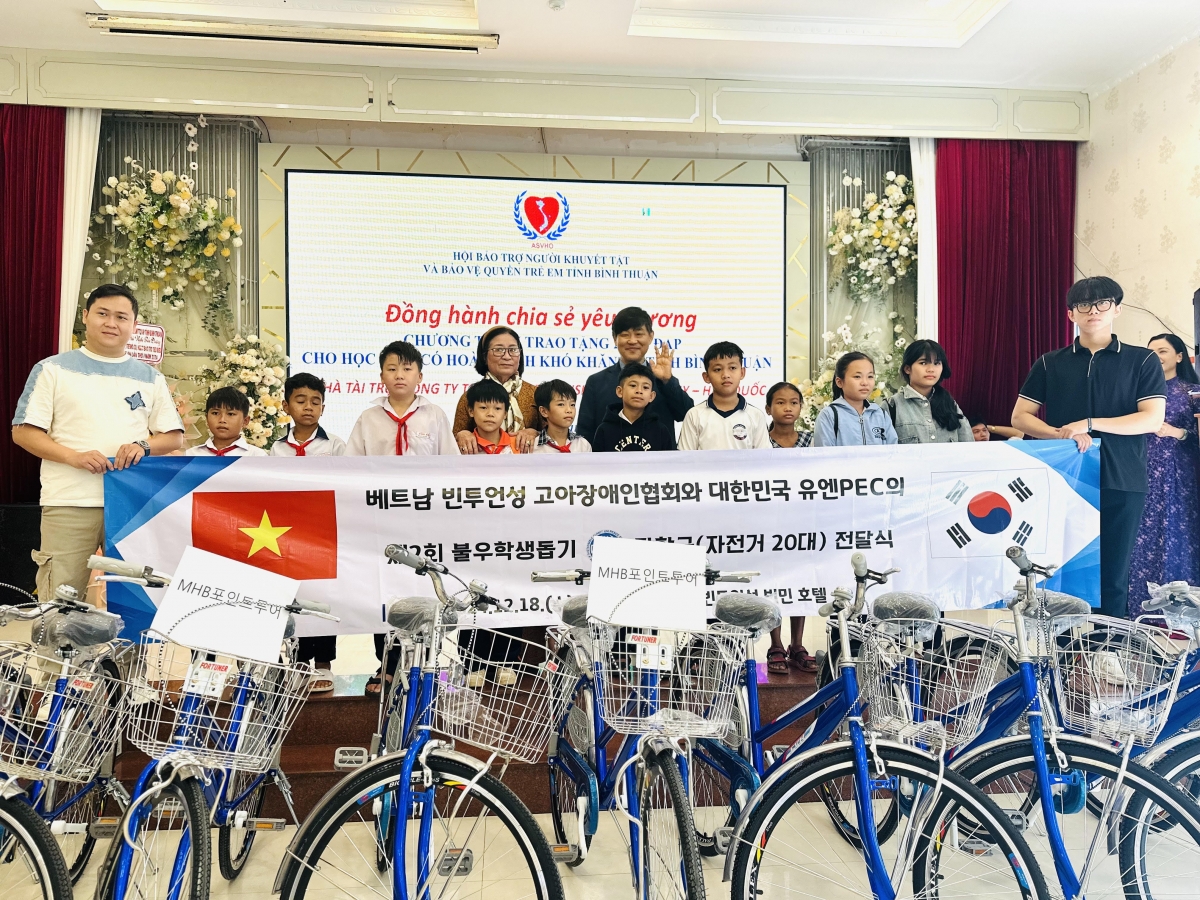 Bình Thuận: Hơn 136,4 tỉ đồng giúp cho người khuyết tật và trẻ mồ côi