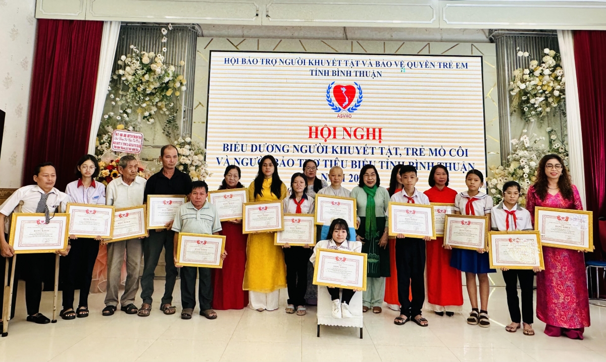 Bình Thuận: Hơn 136,4 tỉ đồng giúp cho người khuyết tật và trẻ mồ côi
