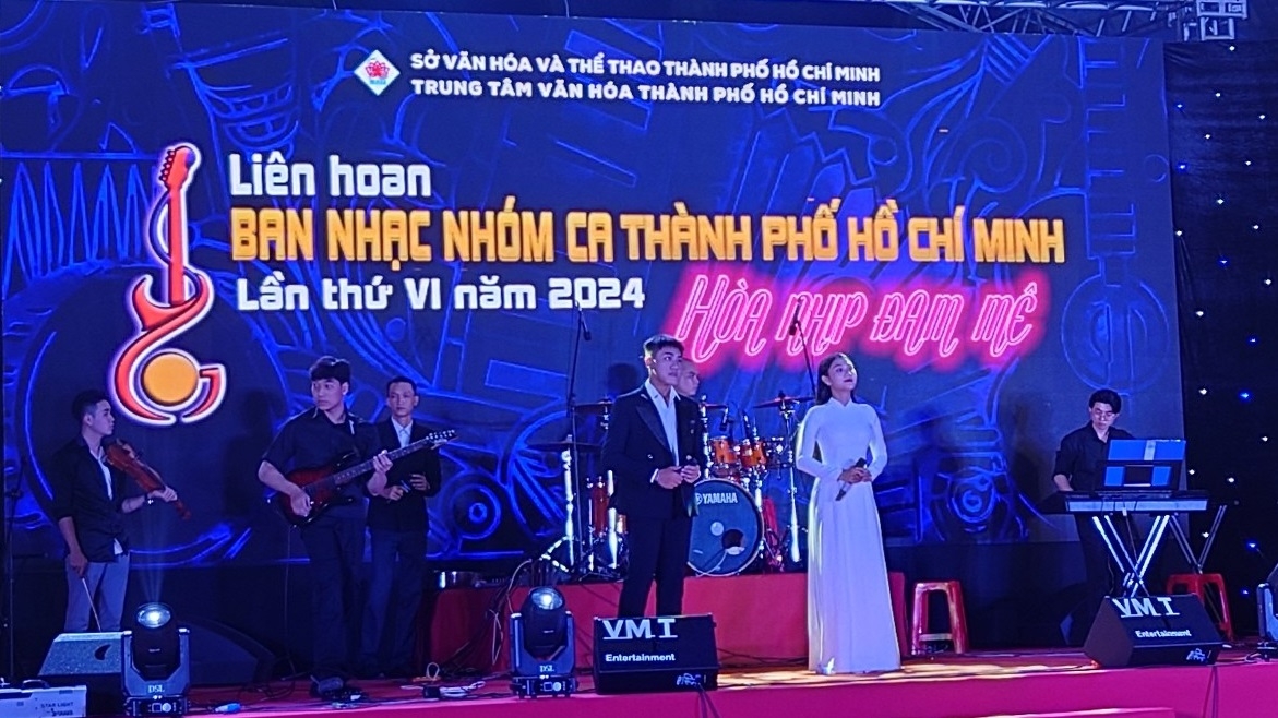 Khai mạc Liên hoan ban nhạc nhóm ca TP Hồ Chí Minh lần thứ VI năm 2024