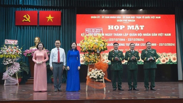 Họp mặt kỷ niệm 80 năm ngày Thành lập QĐND Việt Nam