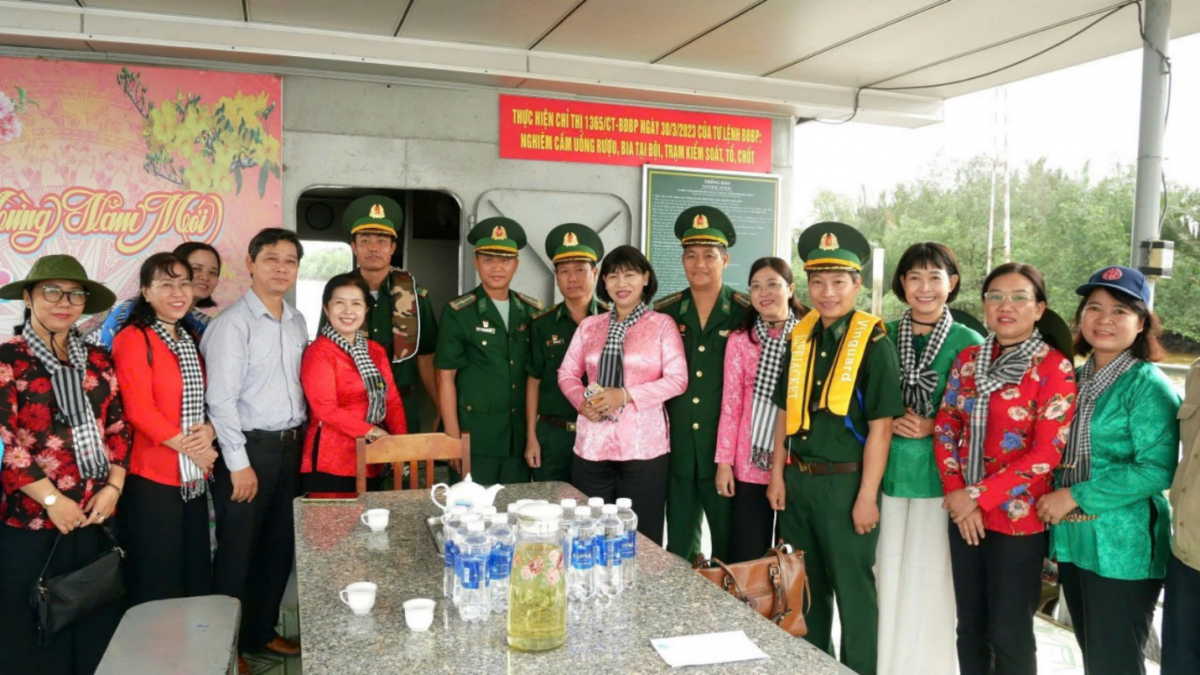 Tổ chức chuỗi hoạt động tại Trạm Biên phòng cửa khẩu cảng Phú Mỹ