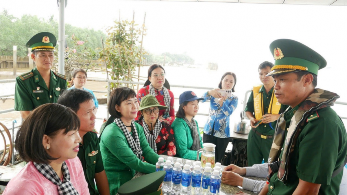 Tổ chức chuỗi hoạt động tại Trạm Biên phòng cửa khẩu cảng Phú Mỹ