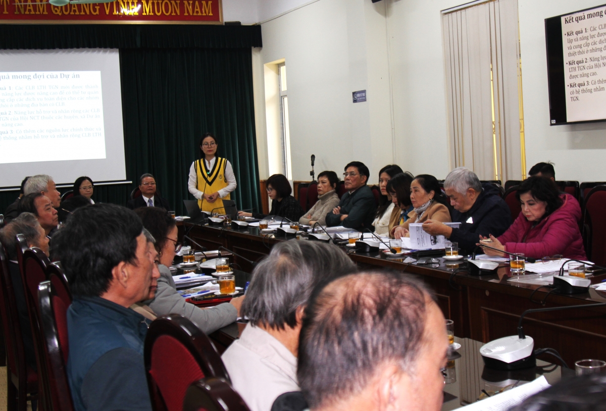 Nhiều kết quả đáng khích lệ nhân rộng mô hình CLB Liên thế hệ tự giúp nhau