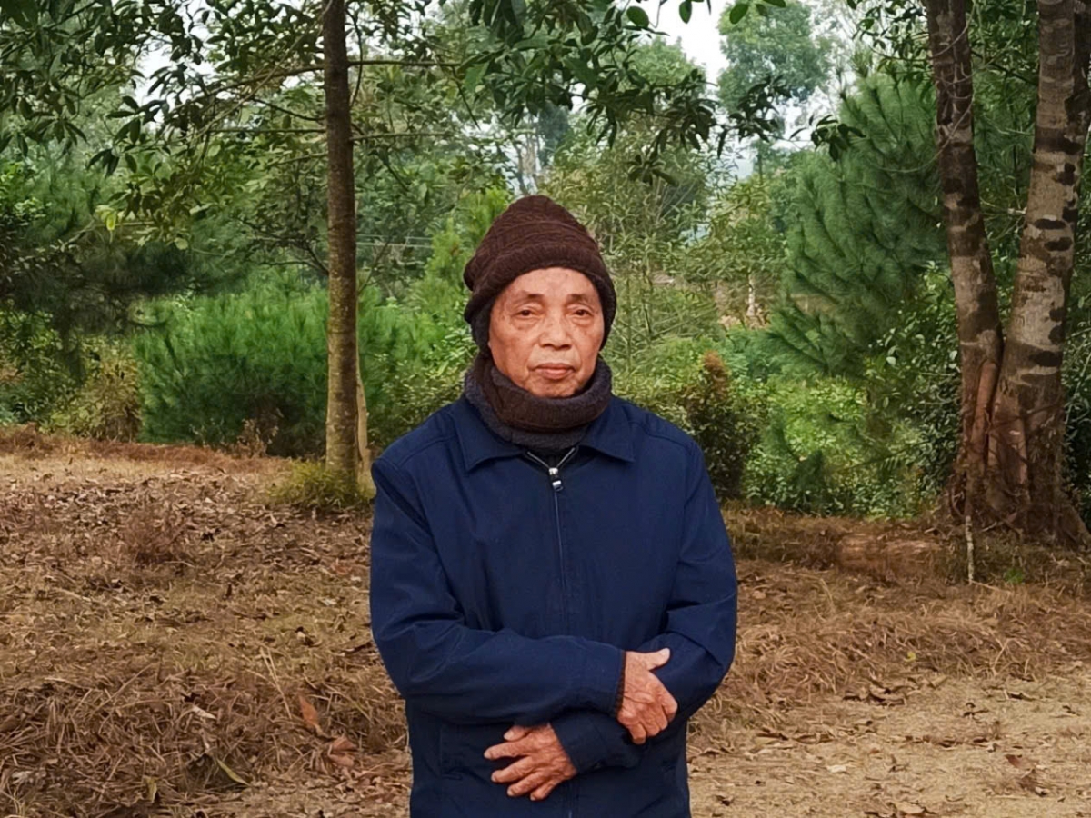 Cụ Tạ Đình Hạp, hội viên danh dự của CLB