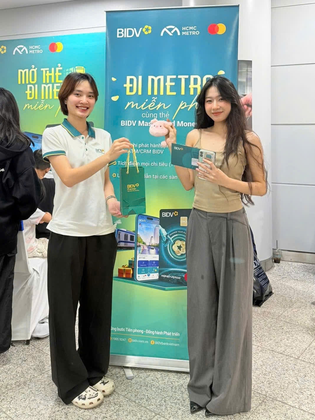 Rộn ràng trải nghiệm miễn phí tàu Metro cùng thẻ BIDV Mastercard