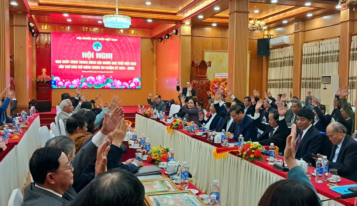 Tập trung xây dựng Tổ chức Hội NCT vững mạnh, tạo niềm tin, uy tín trong xã hội