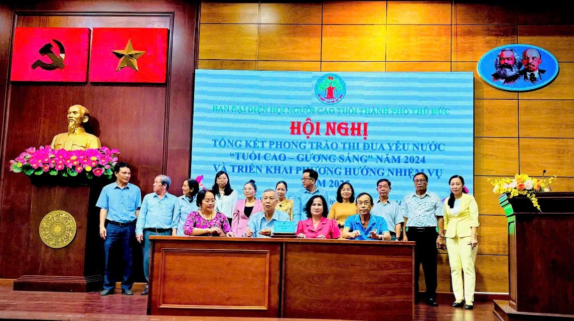 Hội NCT các phường trong thành phố đều hoàn thành xuất sắc nhiệm vụ năm 2024