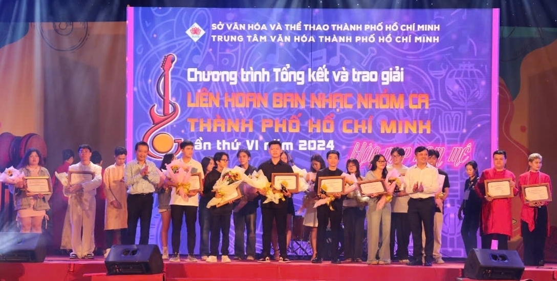 Tổng kết và trao giải Liên hoan ban nhạc nhóm ca TP Hồ Chí Minh lần thứ VI năm 2024