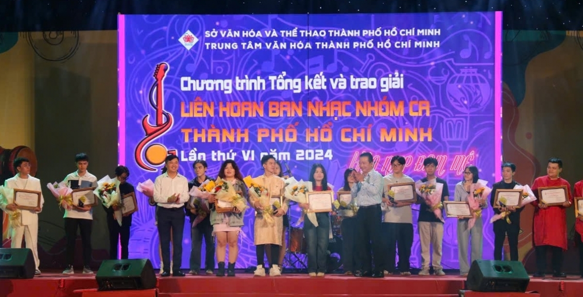 Tổng kết và trao giải Liên hoan ban nhạc nhóm ca TP Hồ Chí Minh lần thứ VI năm 2024