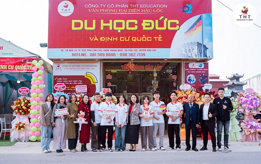 Công ty THT Education khai trương văn phòng tư vấn du học nghề Đức đầu tiên ở Thanh Hóa