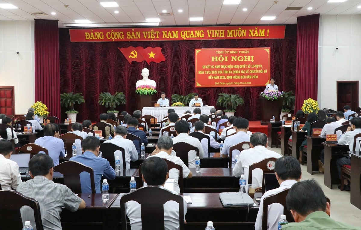 Bình Thuận: Đạt nhiều kết quả bước đầu trong chuyển đổi số