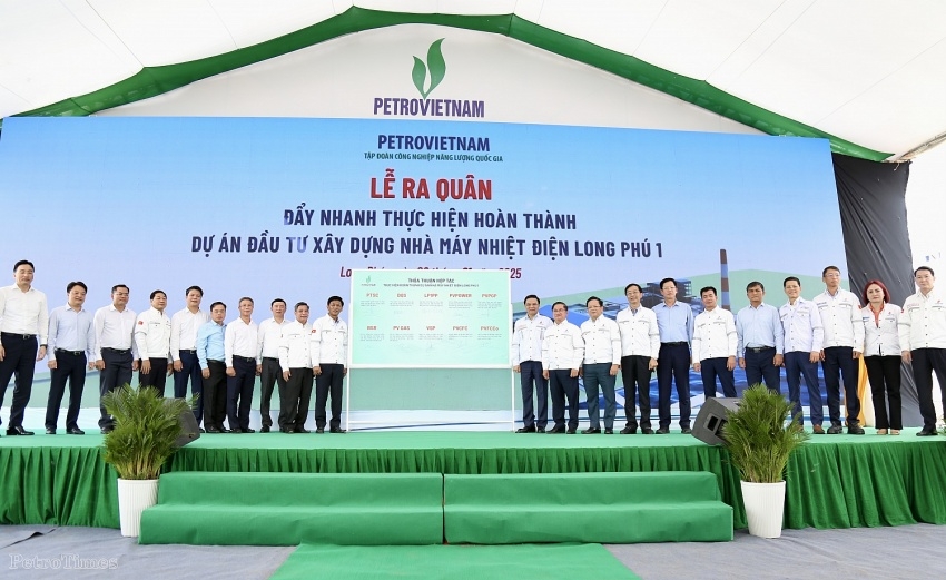 Petrovietnam quyết tâm hoàn thành Dự án Nhà máy Nhiệt điện Long Phú 1 trước năm 2027