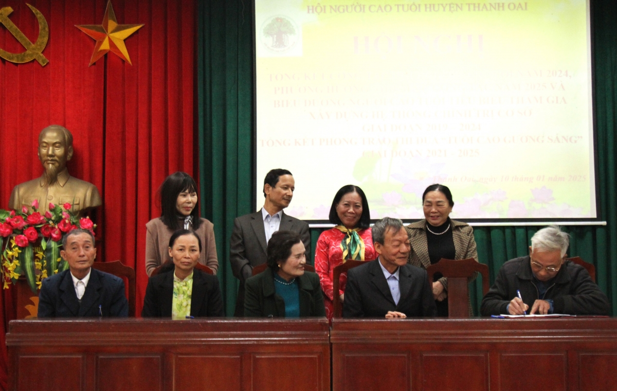 Phong trào thi đua yêu nước “Tuổi cao - Gương sáng” đạt kết quả tích cực