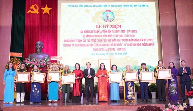 Lễ kỉ niệm 125 năm Ngày thành lập tỉnh Bến Tre