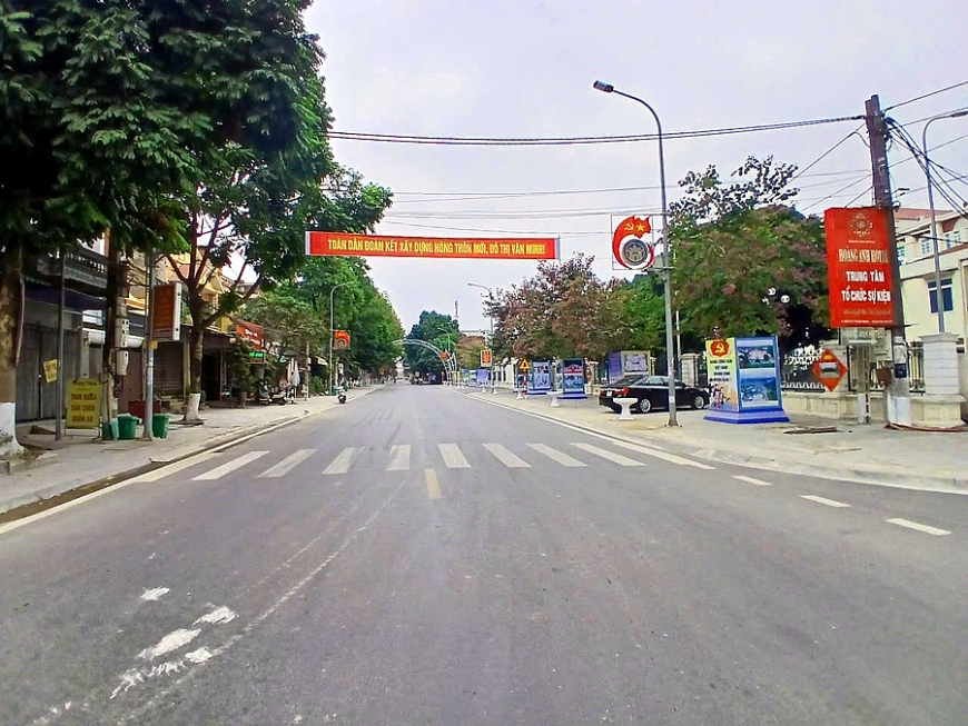 Diện mạo huyện nông thôn mới nâng cao đầu tiên ở Thanh Hóa