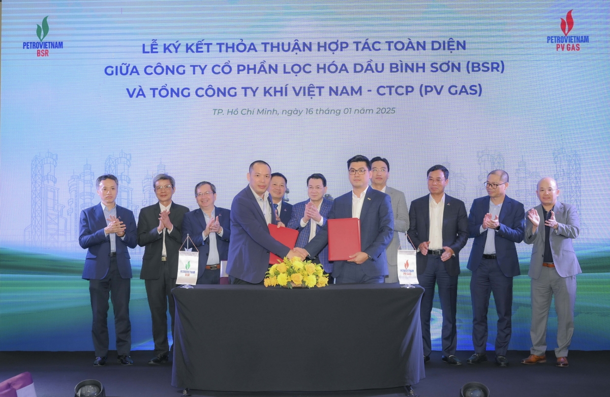 PV GAS và BSR cam kết tăng cường hợp tác toàn diện, hướng tới phát triển bền vững