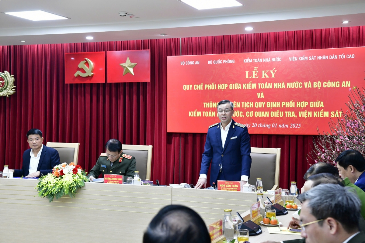 Kiểm toán Nhà nước ký quy chế phối hợp với Bộ Công an