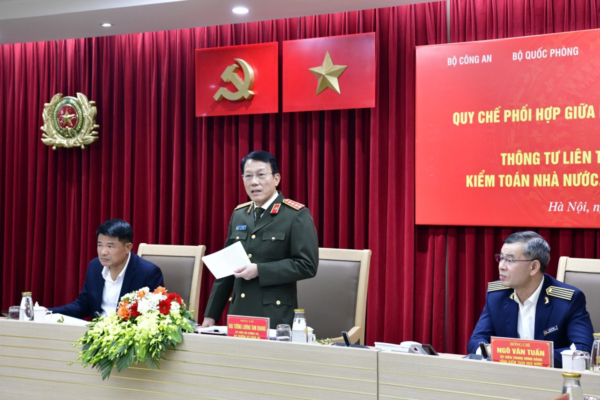 Kiểm toán Nhà nước ký quy chế phối hợp với Bộ Công an