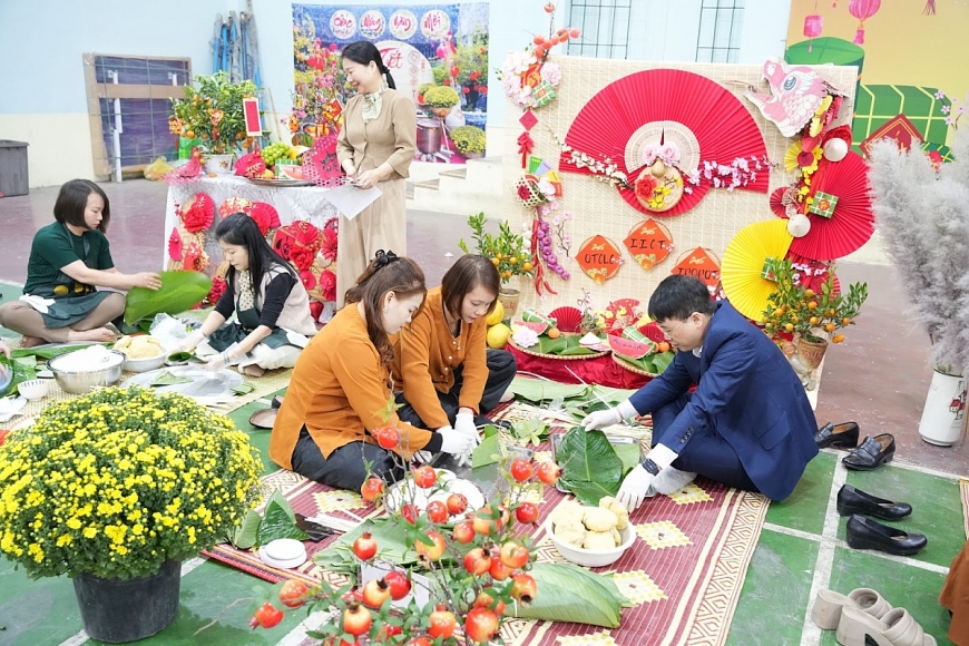 Trường ĐH Công đoàn tổ chức hội thi chào xuân mới