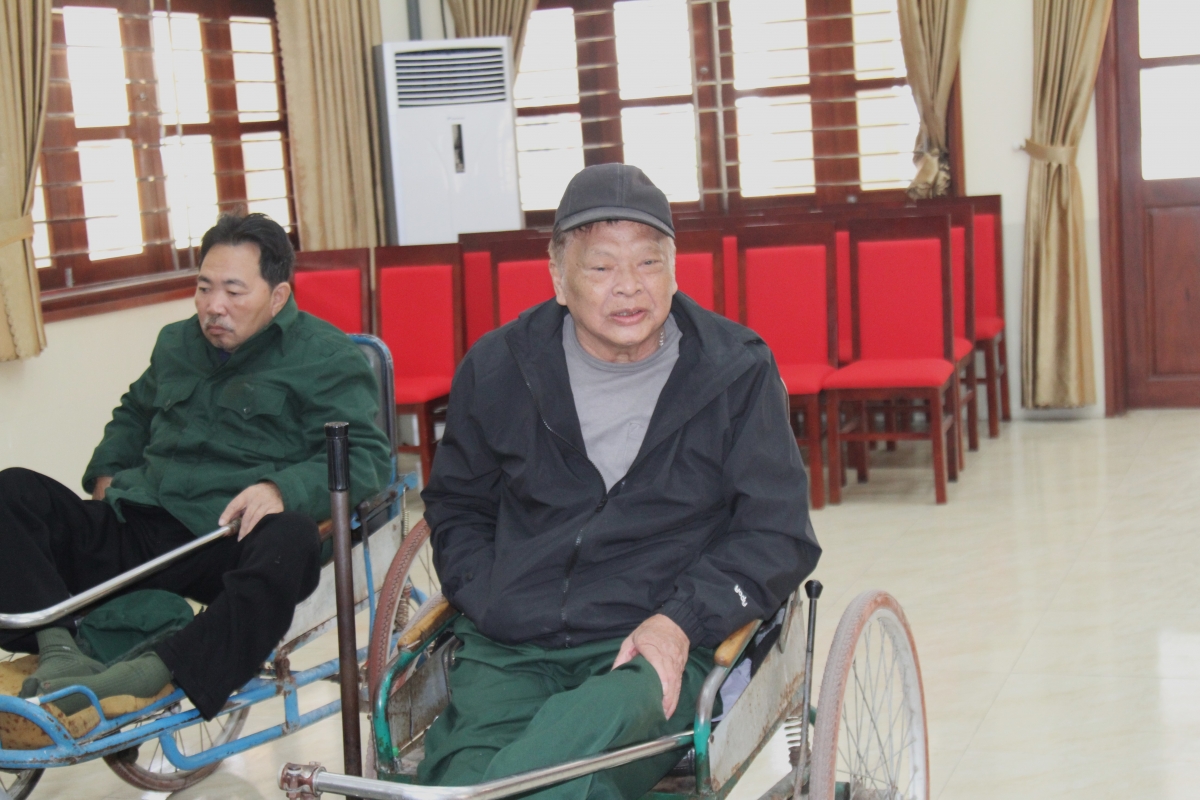 Đại diện thương binh bày tỏ nguyện vọng