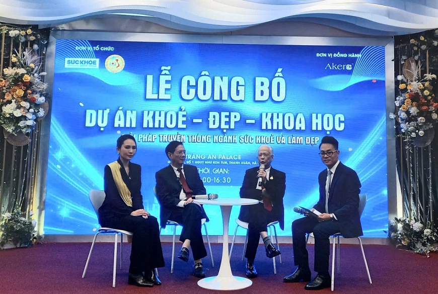 Công bố Dự án Talk show “Khỏe - Đẹp - Khoa học”